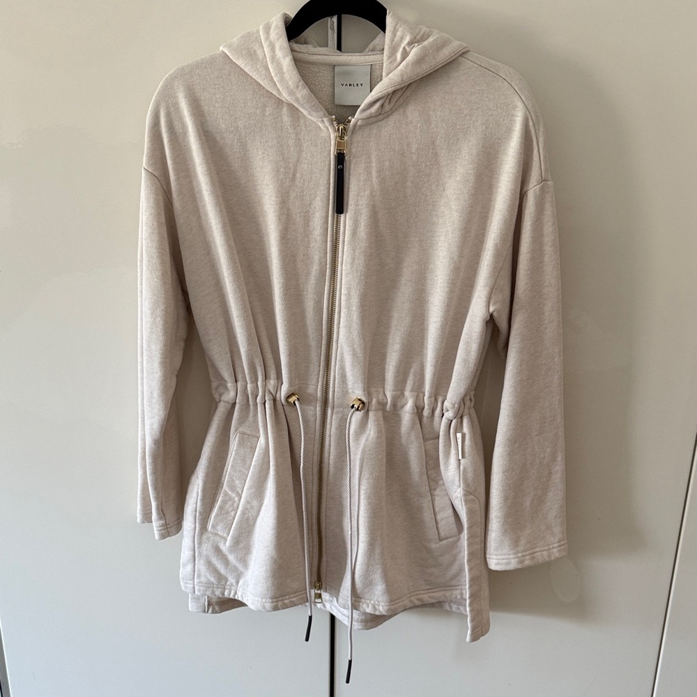 Varley Women's Beige Hooded Jacket XS